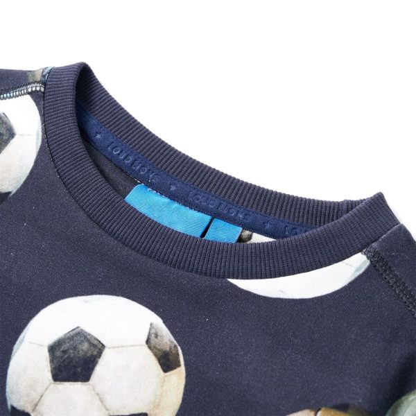 Sweatshirt para criança azul-marinho 116 - Image 3