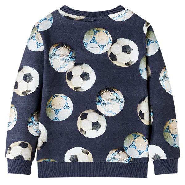 Sweatshirt para criança azul-marinho 128 - Image 2