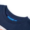 T-shirt de manga comprida para criança azul mesclado 128 - Image 3