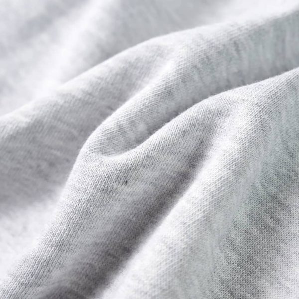 Sweatshirt para criança com capuz cinzento mesclado e laranja 128 - Image 7