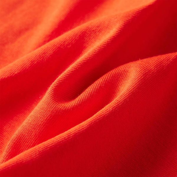 T-shirt de manga comprida para criança laranja brilhante 140 - Image 7