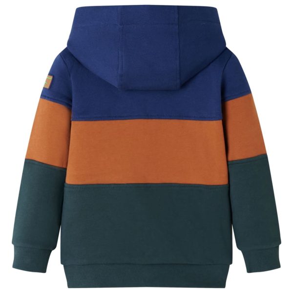Sweatshirt para criança com capuz e fecho 92 - Image 2