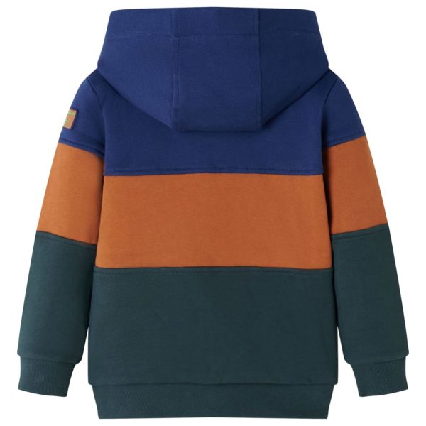 Sweatshirt para criança com capuz e fecho 116 - Image 2