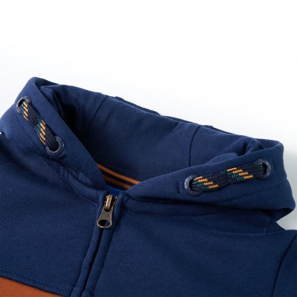 Sweatshirt para criança com capuz e fecho 116 - Image 3