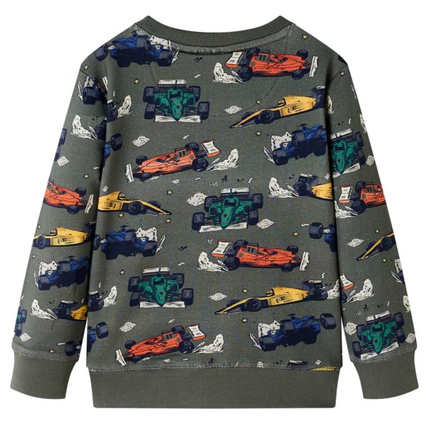 Sweatshirt para criança cor caqui 104 - Image 2