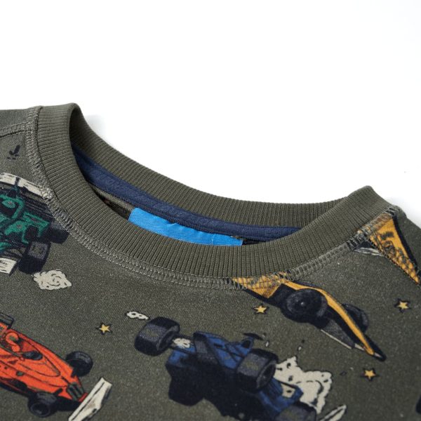 Sweatshirt para criança cor caqui 104 - Image 3