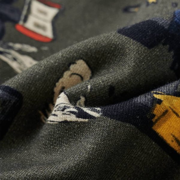 Sweatshirt para criança cor caqui 104 - Image 7