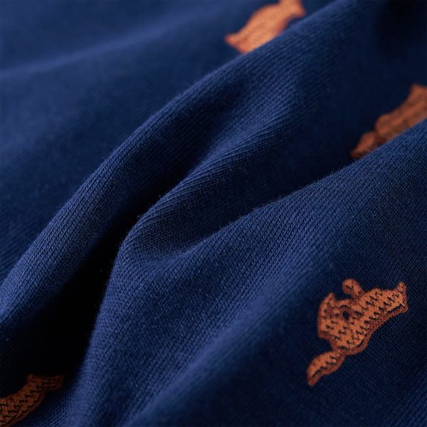 Camisa de criança azul-marinho 104 - Image 7