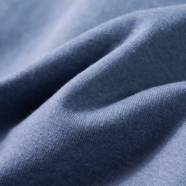 Sweatshirt para criança com capuz azul mesclado 104 - Image 7
