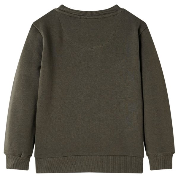 Sweatshirt para criança cor caqui 92 - Image 2