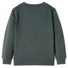 Sweatshirt para criança cor caqui-escuro 128 - Image 2