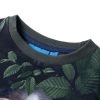 Sweatshirt para criança cor caqui-escuro 128 - Image 3