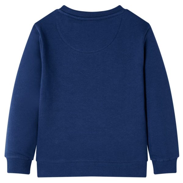 Sweatshirt para criança azul-marinho 92 - Image 2