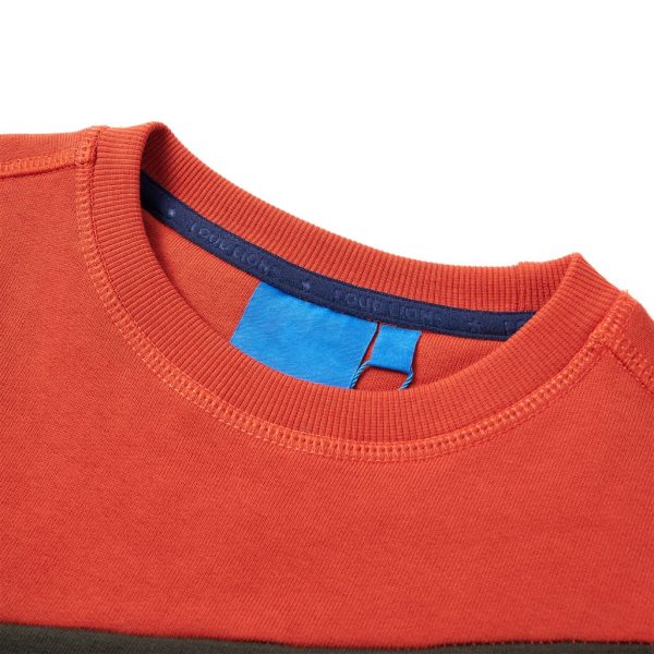 Sweatshirt para criança laranja 92 - Image 3