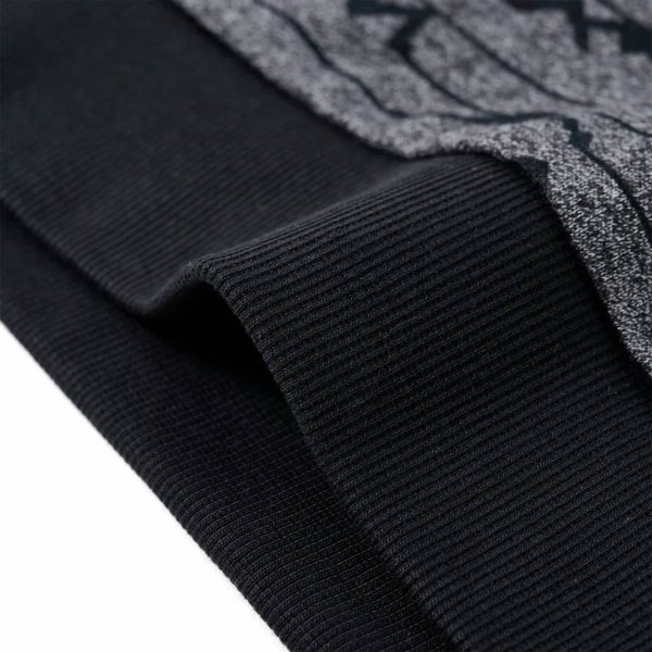 Camisola para criança azul-marinho mesclado 128 - Image 6