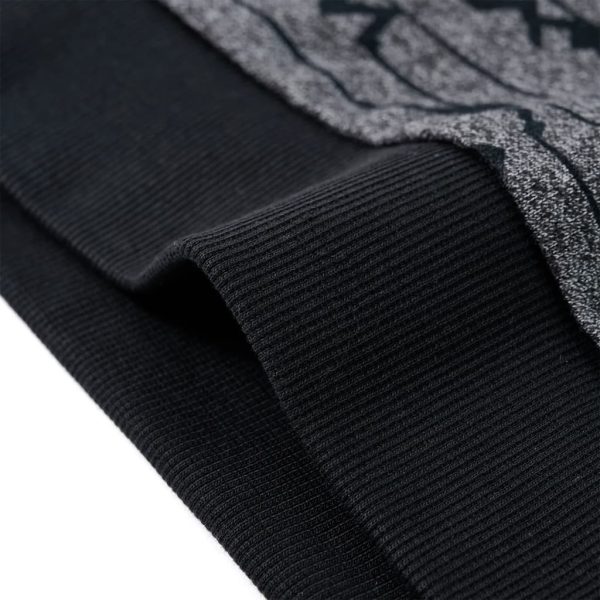 Camisola para criança azul-marinho mesclado 140 - Image 6