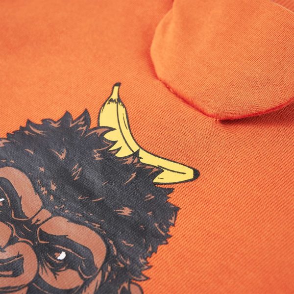 Sweatshirt para criança laranja-escuro 128 - Image 5