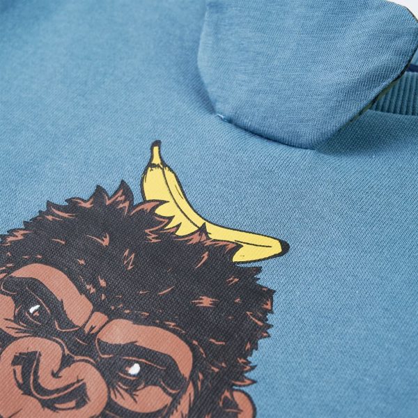 Sweatshirt para criança azul-médio 116 - Image 5