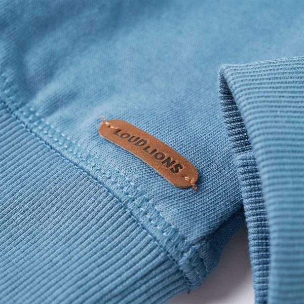 Sweatshirt para criança azul-médio 116 - Image 6