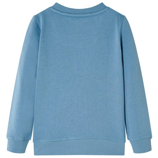 Sweatshirt para criança azul-médio 140 - Image 2