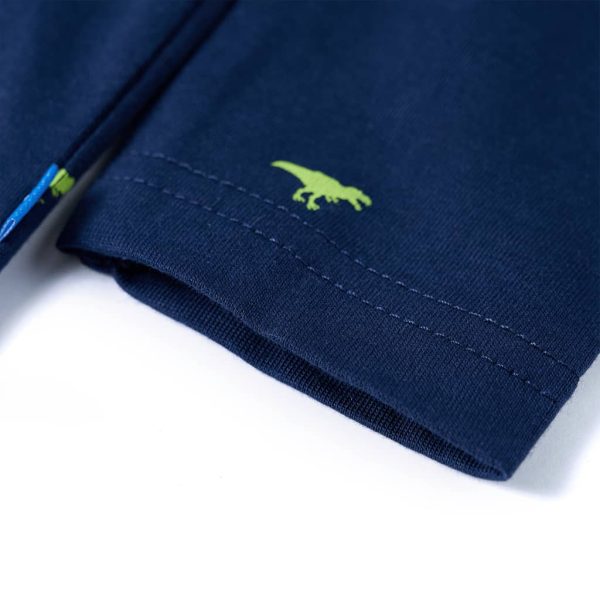 Camisa de criança azul-marinho 92 - Image 5
