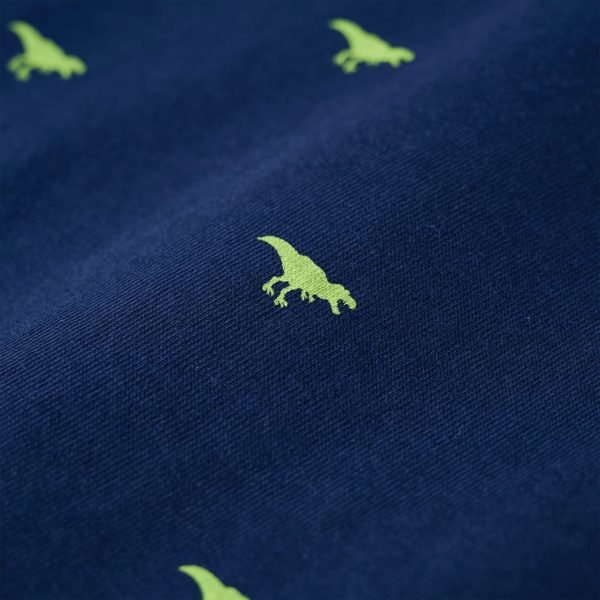 Camisa de criança azul-marinho 92 - Image 6