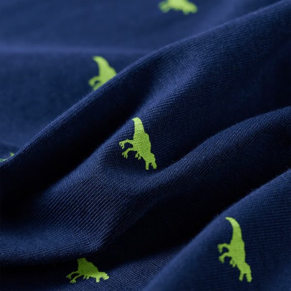 Camisa de criança azul-marinho 92 - Image 7