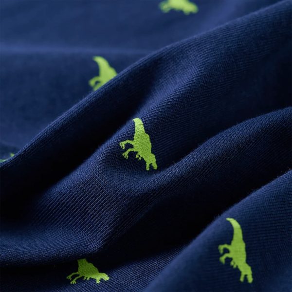 Camisa de criança azul-marinho 116 - Image 7