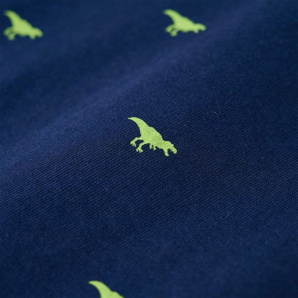 Camisa de criança azul-marinho 140 - Image 6