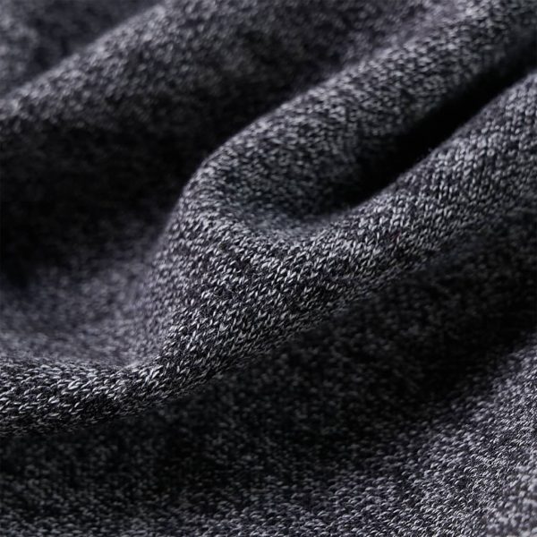 Sweatshirt para criança com capuz e fecho cinzento mesclado 92 - Image 7
