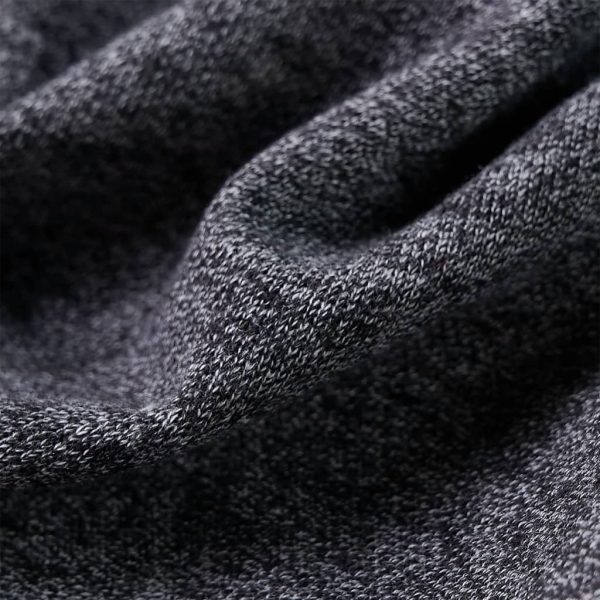 Sweatshirt para criança com capuz e fecho cinzento mesclado 116 - Image 7