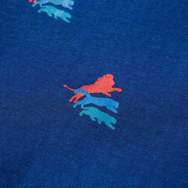 Sweatshirt para criança azul-escuro 92 - Image 4