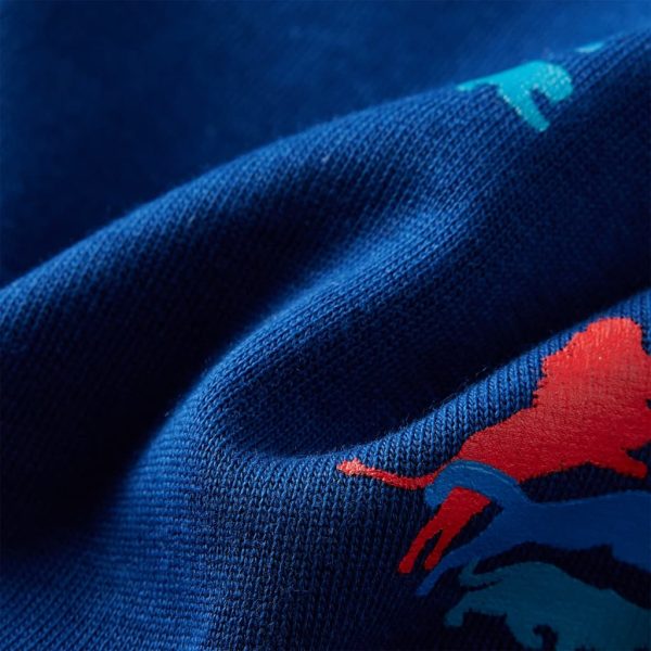 Sweatshirt para criança azul-escuro 92 - Image 7