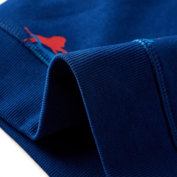 Sweatshirt para criança azul-escuro 104 - Image 6