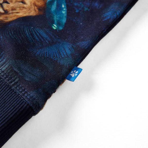 Camisola para criança azul-marinho 92 - Image 4