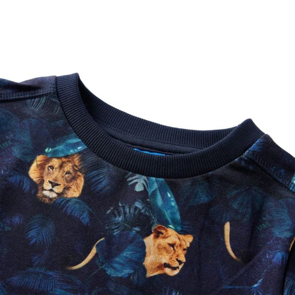 Camisola para criança azul-marinho 116 - Image 3