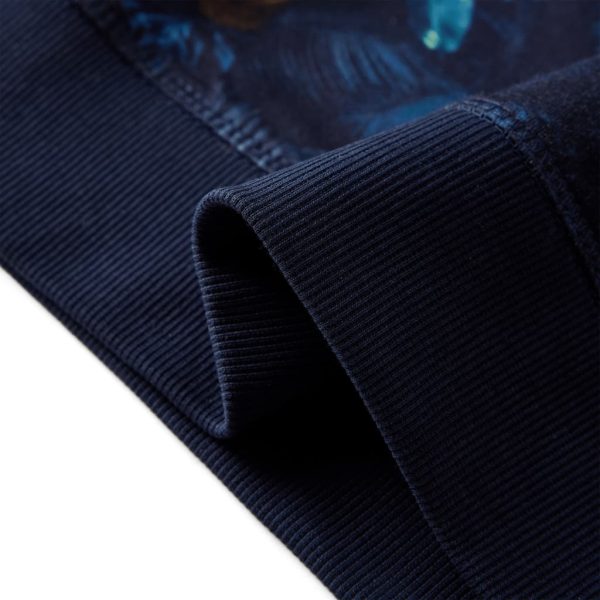 Camisola para criança azul-marinho 116 - Image 6