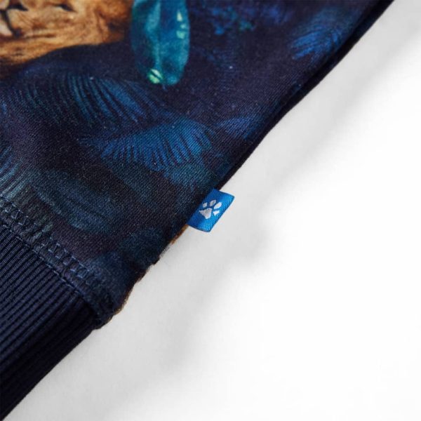 Camisola para criança azul-marinho 128 - Image 4
