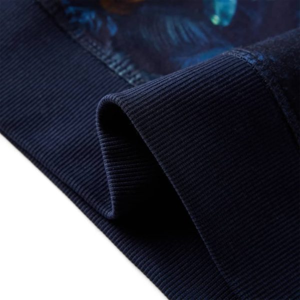 Camisola para criança azul-marinho 128 - Image 6
