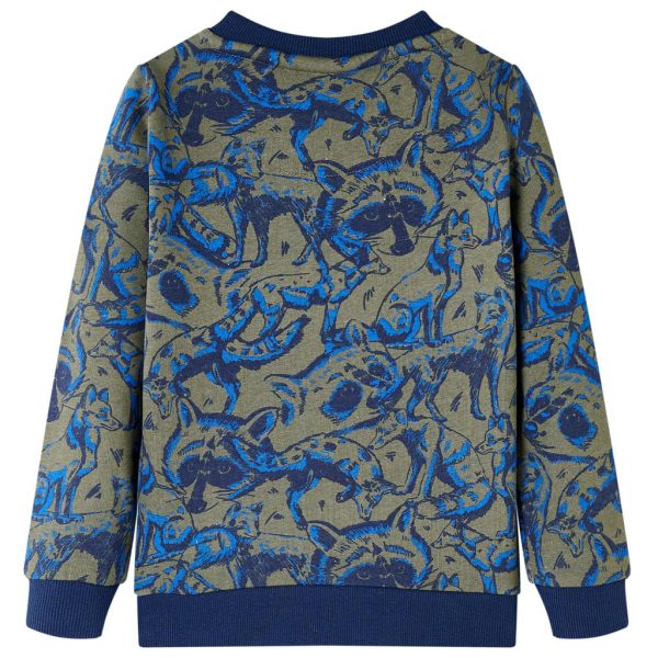 Sweatshirt para criança cor caqui 104 - Image 2
