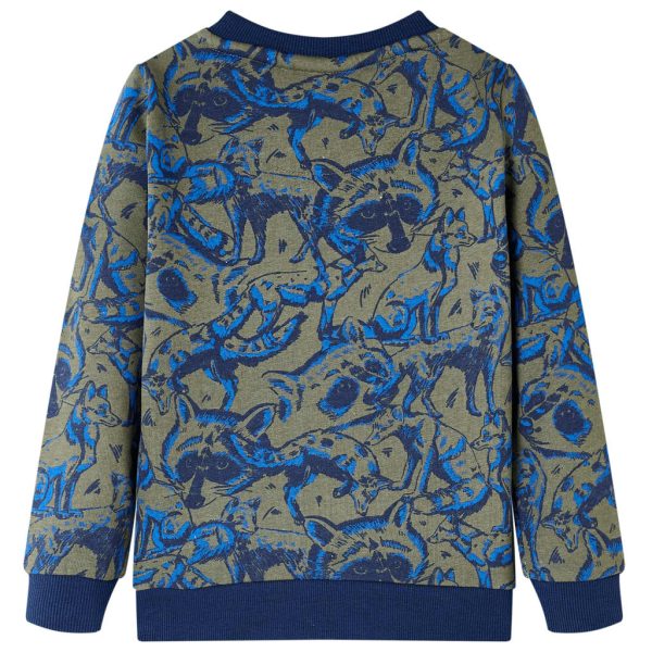 Sweatshirt para criança cor caqui 116 - Image 2