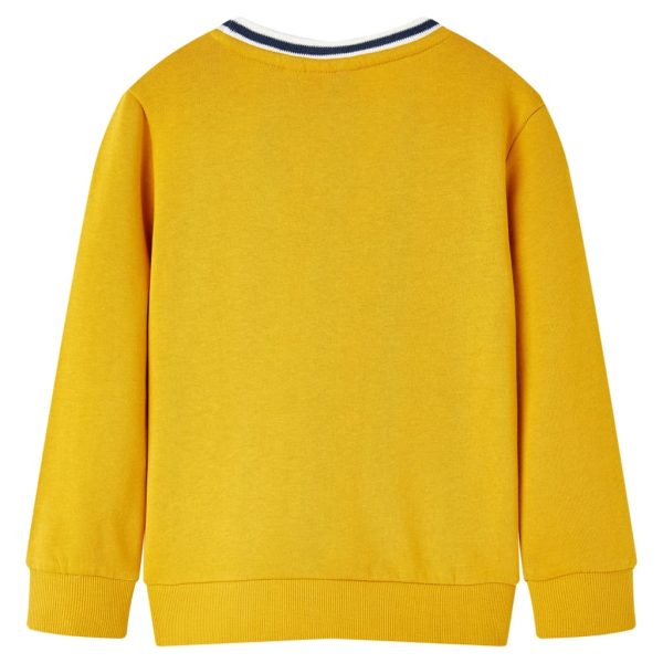Sweatshirt para criança cor ocre 128 - Image 2