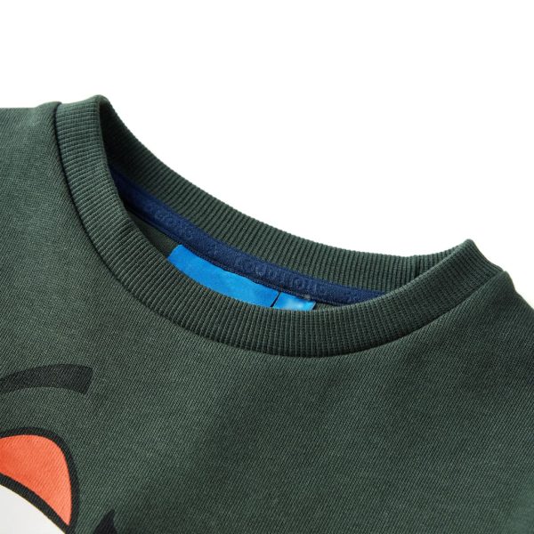 Camisola para criança verde-escuro 92 - Image 3