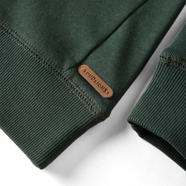 Camisola para criança verde-escuro 92 - Image 6