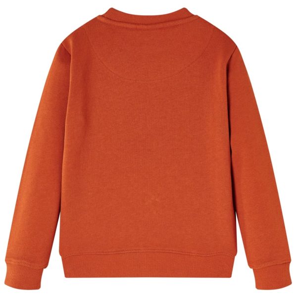 Sweatshirt para criança cor ferrugem-claro 140 - Image 2