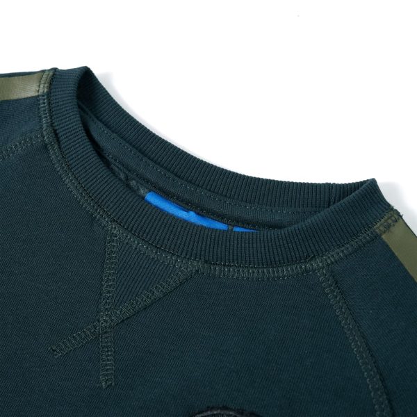Sweatshirt para criança verde-musgo 116 - Image 3