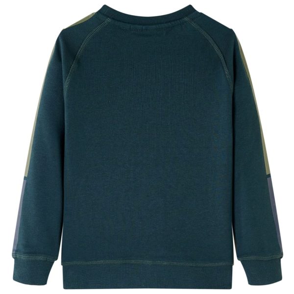 Sweatshirt para criança verde-musgo 128 - Image 2