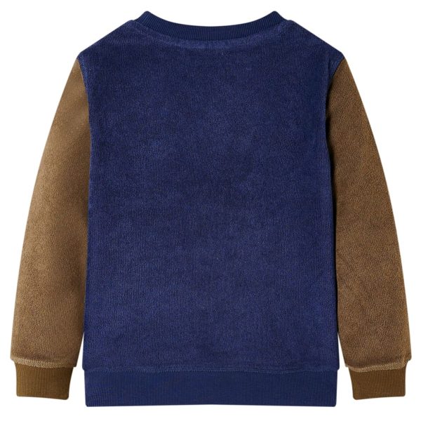 Sweatshirt para criança azul-marinho escuro 116 - Image 2