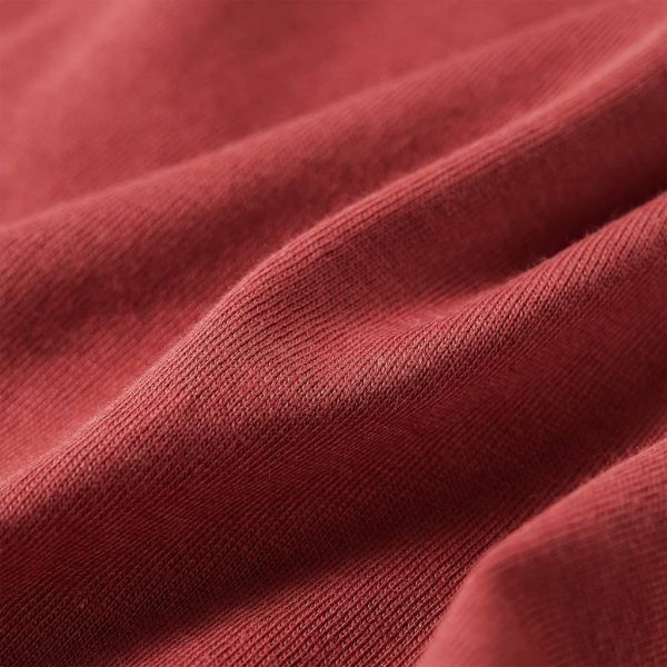 T-shirt de manga comprida para criança vermelho queimado 104 - Image 7