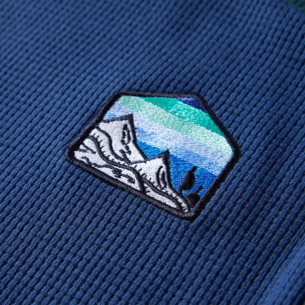 Camisola de malha para criança azul-marinho 116 - Image 4